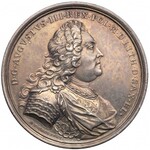 August III Sas, medal koronacyjny 1734 - ex. HERSTAL