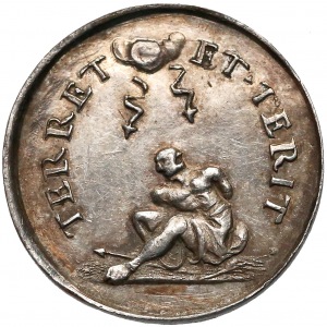 Jan III Sobieski, medal (18mm) TERRET ET TERRIT