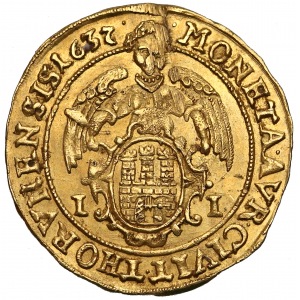 Władysław IV Waza, Dukat Toruń 1637 II - b. ładny