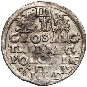 Zygmunt III Waza, Trojak Poznań 1589 ID