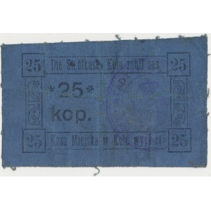 Koło, Kasa Miejska 25 kop. (1915)