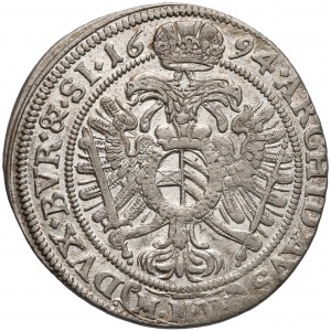 Leopold I, 15 krajcarów Wrocław 1694 MMW