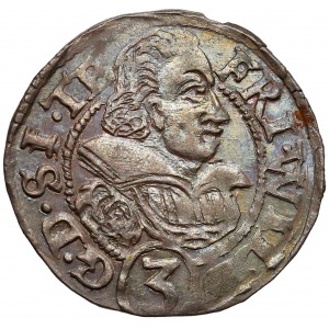 Fryderyk Wilhelm, 3 krajcary Cieszyn 1620 - piękne