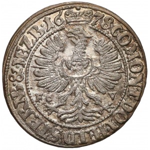 Juliusz Zygmunt, 3 krajcary Bierutów 1678 FCV