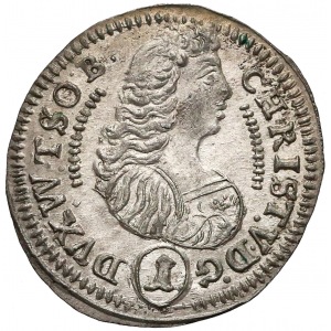 Chrystian Ulryk, 1 krajcar Oleśnica 1680 - menniczy