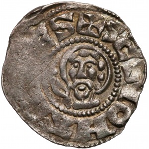 Bogusław I i Kazimierz I, Denar Kołobrzeg (ok. 1170-1180)