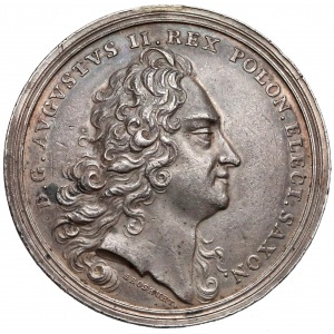 August II Mocny, medal Ustanowienie Orderu Orła Białego