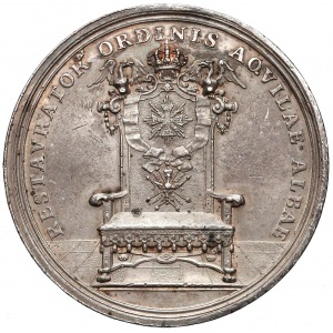 August II Mocny, medal Ustanowienie Orderu Orła Białego