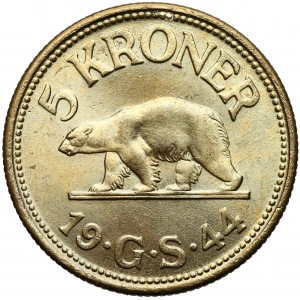 Greeland, 5 kroner 1944