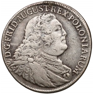 August III Sas, Gulden (2/3 talara) 1756 FWóF