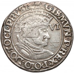 Sigismunds I, VI gröscher Danzig 153 - D-VI - rare
