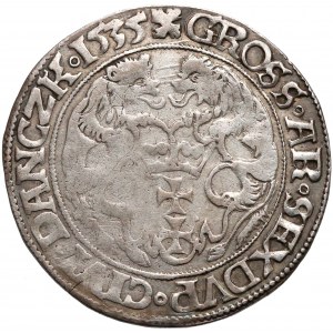 Zygmunt I Stary, Szóstak Gdańsk 1535 - D-VI - rzadkość