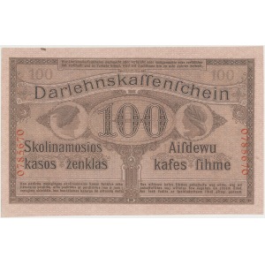 Kowno 100 marek 1918