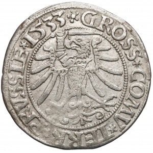 Zygmunt I Stary, Grosz Toruń 1533 - PRVS
