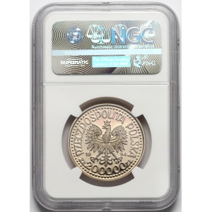 200.000 złotych 1994 Zygmunt I Stary PÓŁPOSTAĆ - NGC PF69 UC