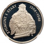 200.000 złotych 1994 Zygmunt I Stary PÓŁPOSTAĆ - NGC PF69 UC