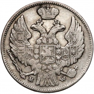 15 kopiejek = 1 złoty 1837 MW, Warszawa