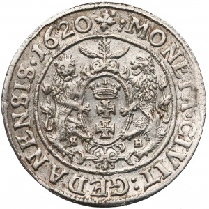 Zygmunt III Waza, Ort Gdańsk 1620 - ładny