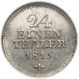 Germany, Hessen-Cassel, 1/24 thaler 1815