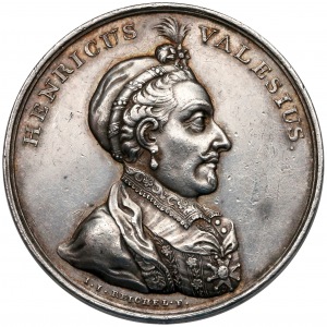 Medal z suity królewskiej - Henryk Walezy - Reichel