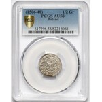 Zygmunt I Stary, Półgrosz Kraków 150? - PCGS AU58