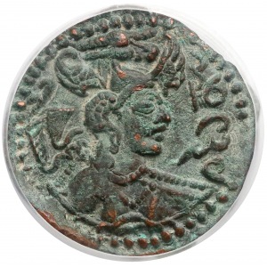 Heftalici, Napki Malik (475-575) Drachma bilonowa Kabul