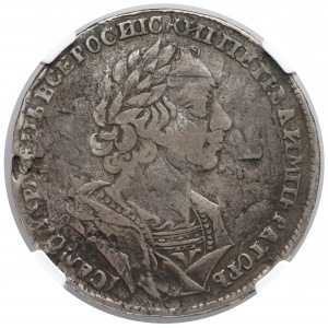 Russia, Peter the Great, Rouble Moscow 1725 - NGC F12