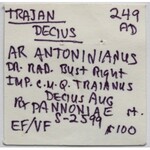 Trajan Decjusz, Antoninian Rzym - Pannoniae