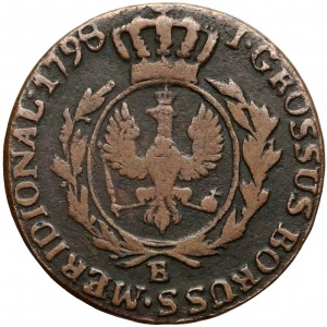 Grosz Królewiec 1798-E dla Prus Południowych - rzadki