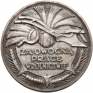 1926r. Medal Pomorskiej Izby Rolniczej za owocną pracę w rolnictwie