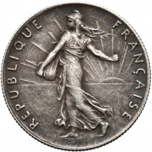 France, 50 centimes 1897 - flan matte