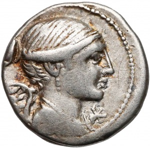 Republika, L. Valerius Flaccus (108/107pne) Denar