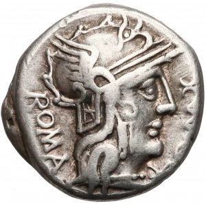 Republika, Q. Fabius Maximus (127pne) Denar