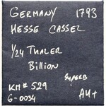 Niemcy, Hessen-Kassel, 1/24 talara 1793-F