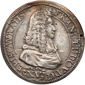 Franciszek Ludwik, 15 krajcarów Nysa 1693 LPH