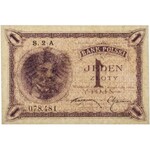 1 złoty 1919 - S.2 A - PMG 64