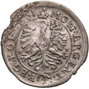Jan II Kazimierz, 3 krajcary Opole 1661 TT - IO - rzadkie