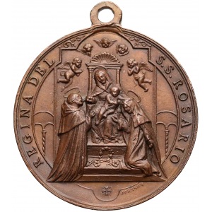 Medalik religijny, Królowa Różańca Świętego