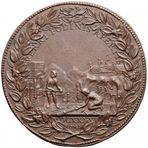 Watykan, Medal Urban VIII 1641 (bicie XIX-wieczne)