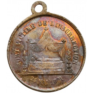 Francja, Medal Abp. Darboy, Ku pamięci ofiary Komuny Paryskiej 1871