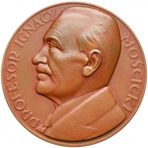 1937r. Medal Ignacy Mościcki - na pamiątkę złotych godów
