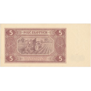 5 złotych 1948 - AU