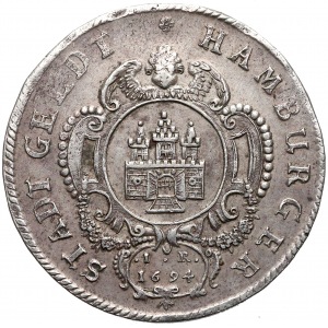 Niemcy, Hanza, Hamburg 2 marki 1694