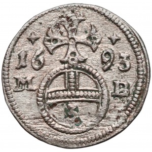 Leopold I, Gröschel Brzeg 1693 MB