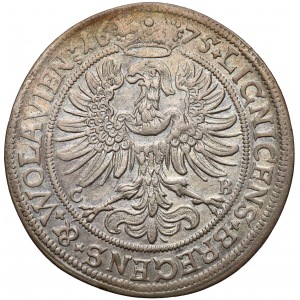 Jerzy Wilhelm, 15 krajcarów Brzeg 1675 CB - XV pod portretem