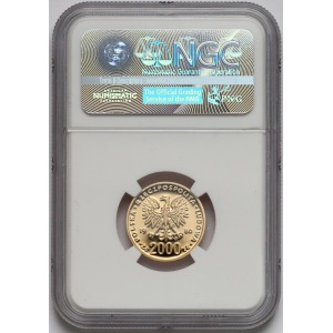 PRÓBA 2.000 złotych 1980 Zimowe Igrzyska Olimpijskie - NGC PF69 UC