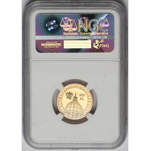 100 złotych 2005 Jan Paweł II - NGC PF70 UC