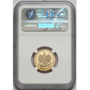 100 złotych 2000 Jan II Kazimierz - NGC PF69 UC