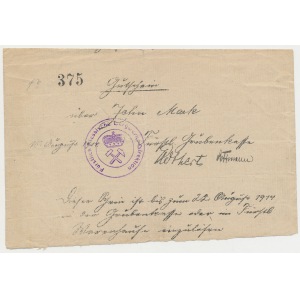 Wałbrzych, Kopalnie Księcia Pszczyńskiego (Plessische Bergwerks...) 10 mk 1914