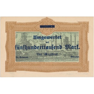  Wałbrzych (Waldenburg), 500.000 mk PRZEDRUK na 500 mk 1923